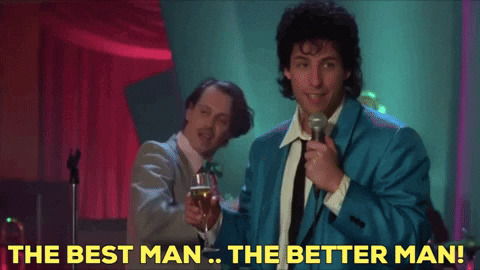 The Wedding Singer Steve Buscemi GIF The wedding singer Steve buscemi Best man Discover Share GIFs