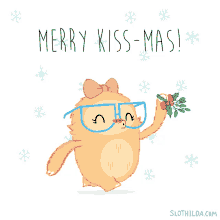 Merry Christmas Merry Kissmas GIF - Merry Christmas Merry Kissmas Kiss GIFs