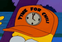 Chili Time For Chili GIF - Chili Time For Chili Homer Simpson GIFs
