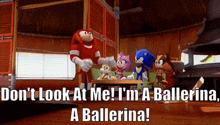 Sonic Boom Knuckles GIF - Sonic Boom Knuckles Ballerina GIFs