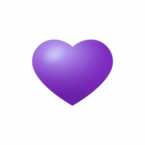 purple heart emoji gif