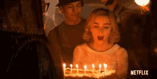 Birthday Cake Candle Blow GIF - Birthday Cake Candle Blow Happy GIFs