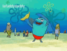 Banana Lafuddyduddyp GIF - Banana Lafuddyduddyp Spongebob GIFs