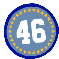 46 46th President Sticker - 46 46th President 46button Stickers