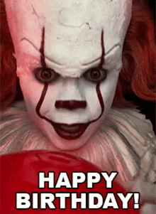 Happy Birthday Twisted Pennywise GIF - Happy Birthday Twisted Pennywise Cameo GIFs