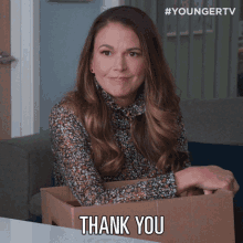 Thank You Liza Miller GIF - Thank You Liza Miller Younger GIFs