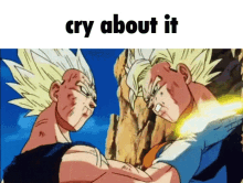 Cry About It Vegeta GIF - Cry About It Vegeta Dbz GIFs