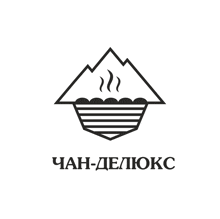 a black and white logo for a company called chan-delooks
