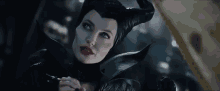 A GIF - Maleficent Angelina Jolie Quiet GIFs