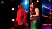 Hurrah Katherine And Joe Omalley GIF - Hurrah Katherine And Joe Omalley Britains Got Talent GIFs
