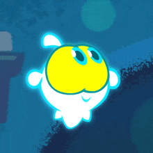 Laughing Nibble-nom GIF - Laughing Nibble-nom Cut The Rope GIFs