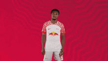 Finger-counting Loïs Openda GIF - Finger-counting Loïs Openda Rb Leipzig GIFs