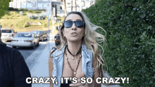 Crazy Its So Crazy Lauren Francesca GIF - Crazy Its So Crazy Lauren Francesca Iwantmylauren GIFs