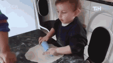 Roller Pin Cooking With Kids GIF
