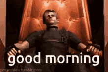 Leon Kennedy Resident Evil GIF - Leon Kennedy Resident Evil Good Morning GIFs