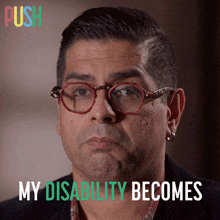 My Disability Becomes My Reality Aleem Jaffer GIF - My Disability Becomes My Reality Aleem Jaffer Push GIFs