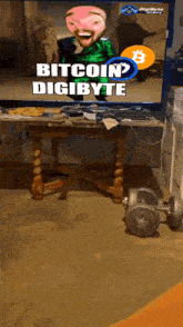 Bitcoin Digibyte GIF - Bitcoin Digibyte Btc GIFs
