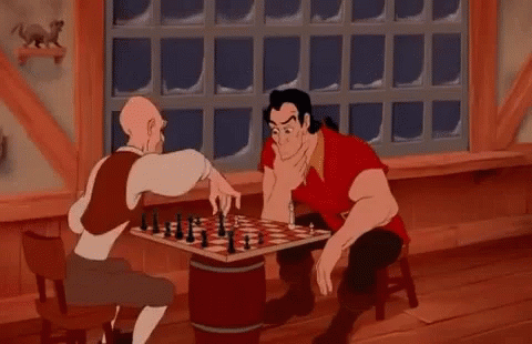 Gaston Chess GIF - Gaston Chess Beauty And The Beast GIFs