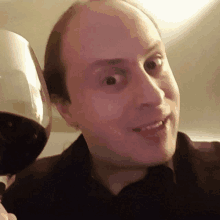 Another Happy Androynous Man Drinking Wine GIF - Another Happy Androynous Man Drinking Wine GIFs
