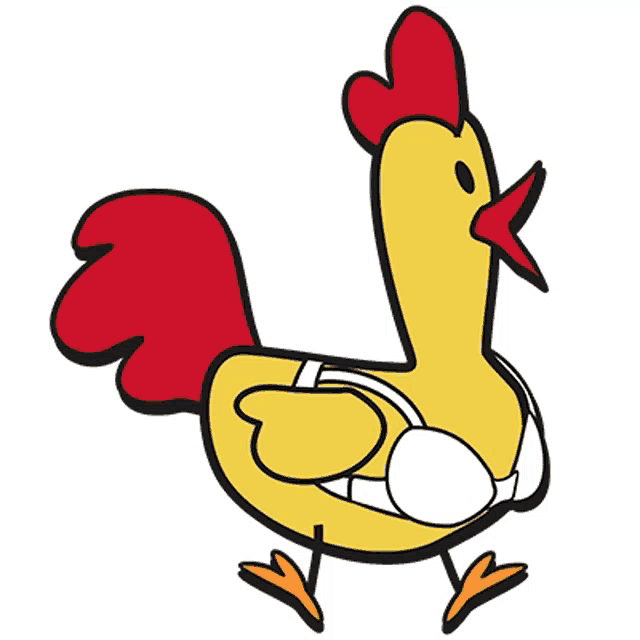 Chicken With A Bra Queen Elizabreast Sticker - Chicken With A Bra Queen  Elizabreast South Park Post Covid - Discover & Share GIFs