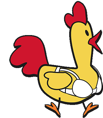 Chicken With A Bra Queen Elizabreast Sticker - Chicken With A Bra Queen Elizabreast South Park Post Covid Stickers