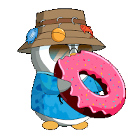 Donut Donuts Sticker