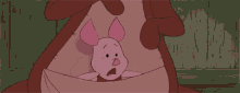 Piglet Scared GIF - Piglet Scared Frightened GIFs