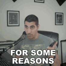 For Some Reasons Rudy Ayoub GIF - For Some Reasons Rudy Ayoub For Various Reasons GIFs
