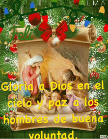 Feliz Navidad Gloria A Dios GIF - Feliz Navidad Gloria A Dios GIFs