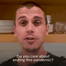 Do You Care About Ending This Pandemic Antoni Porowski GIF - Do You Care About Ending This Pandemic Antoni Porowski Joe Biden GIFs