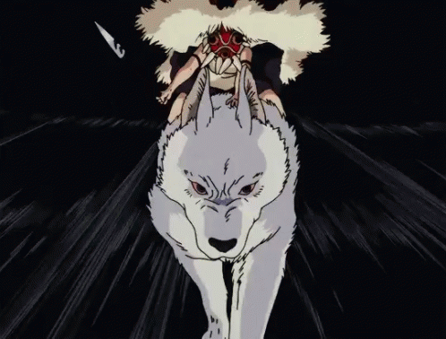 anime werewolf fight