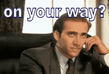 On Your Way GIF - On Your Way Where Are You On The Phone GIFs
