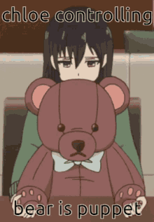 Bear Hug Chloe Decker GIF - Bear Hug Chloe Decker Anime GIFs