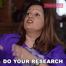 Do Your Research Priyanka Chaturvedi GIF - Do Your Research Priyanka Chaturvedi Pinkvilla GIFs