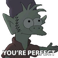 You'Re Perfect Elfo Sticker - You'Re Perfect Elfo Nat Faxon Stickers