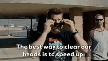 The Best Way To Clear Our Heads Is To Speed Up Seal Team GIF - The Best Way To Clear Our Heads Is To Speed Up Seal Team Nascar GIFs