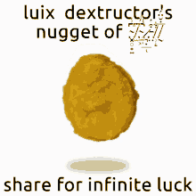 Luix Dextructor Nugget GIF - Luix Dextructor Nugget Pollo GIFs