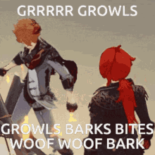 barking grrrrrrrrr