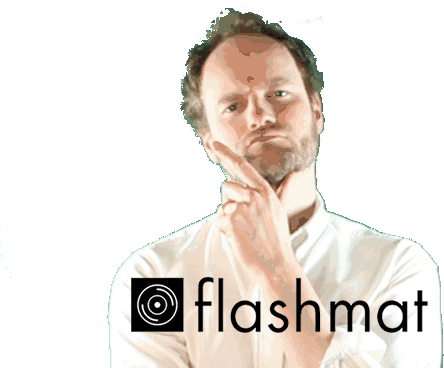 Flashmat Photo Booth Sticker - Flashmat Photo Booth Hmm Stickers
