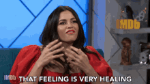 That Feeling Is Very Healing Relieved GIF - That Feeling Is Very Healing Relieved Eased GIFs