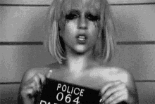 Lady Gaga Adios GIF - Lady Gaga Adios Police GIFs