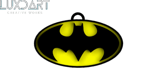Luxdart Batman Sticker - Luxdart Batman Deadpool Stickers