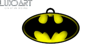 Luxdart Batman Sticker - Luxdart Batman Deadpool Stickers