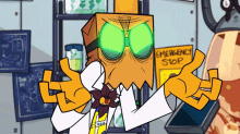 what happened dr flug slys villanos angry mad