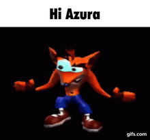Crash Azura Caption Thrust GIF