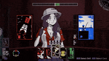 a screenshot of a video game with the number 65 on the bottom right