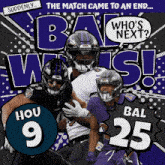Baltimore Ravens (25) Vs. Houston Texans (9) Post Game GIF - Nfl National Football League Football League GIFs