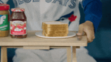 pb and j toronto blue jays jif peanut butter smuckers peanut butter and jelly