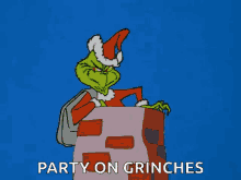 Chimney Grinch GIF - Chimney Grinch Finger GIFs