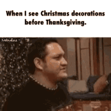 Christmas Decorations Before Thanksgiving Mad GIF - Christmas Decorations Before Thanksgiving Mad Tantrum GIFs
